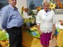 Parada koszy z plonami ziemi